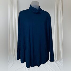 Susan Graver Weekend Essentials Fit
& Flare Tunic dark navy